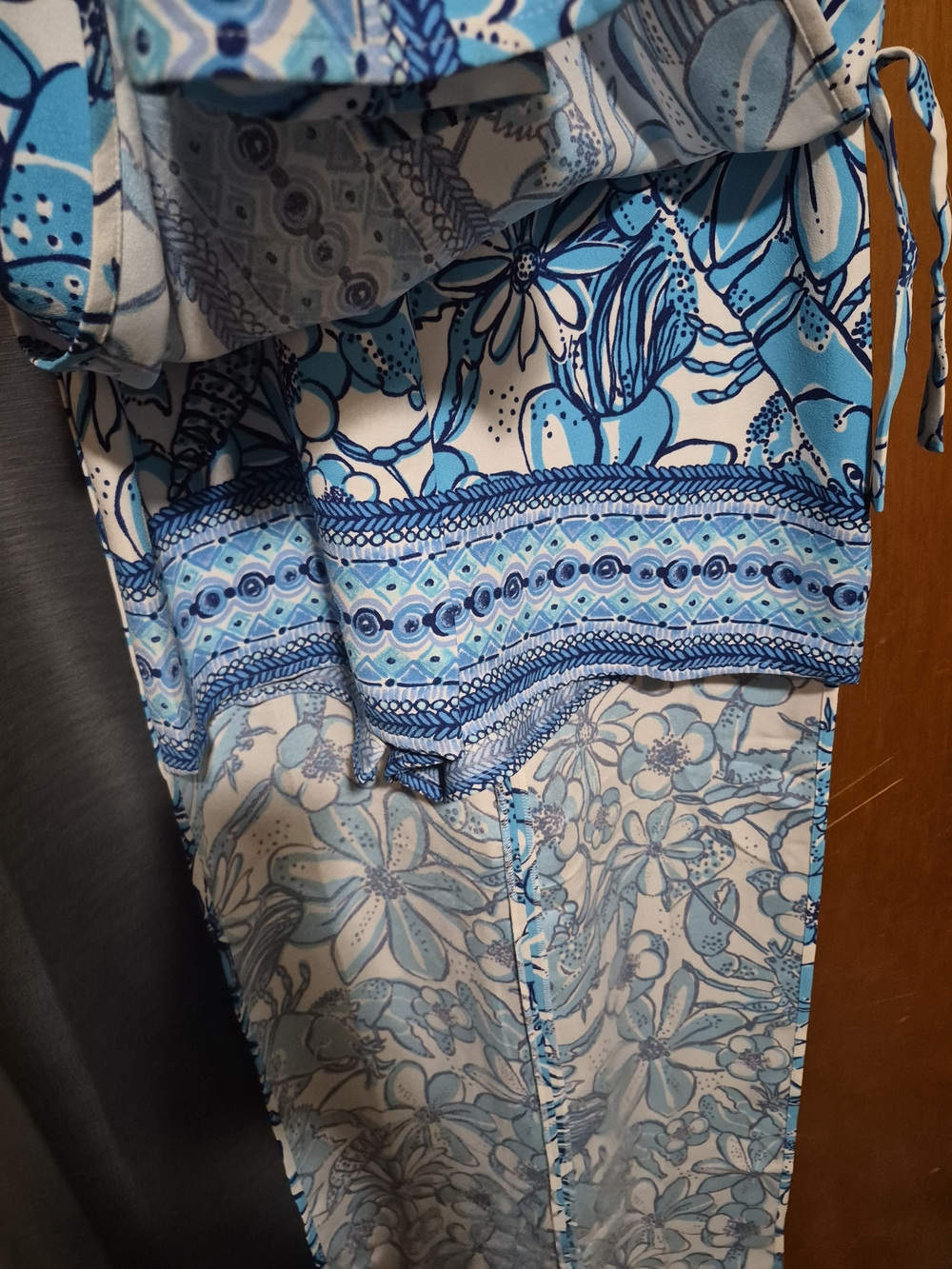 Lilly Pulitzer Donna Maxi Romper Sz. 8 - Picture 2 of 10